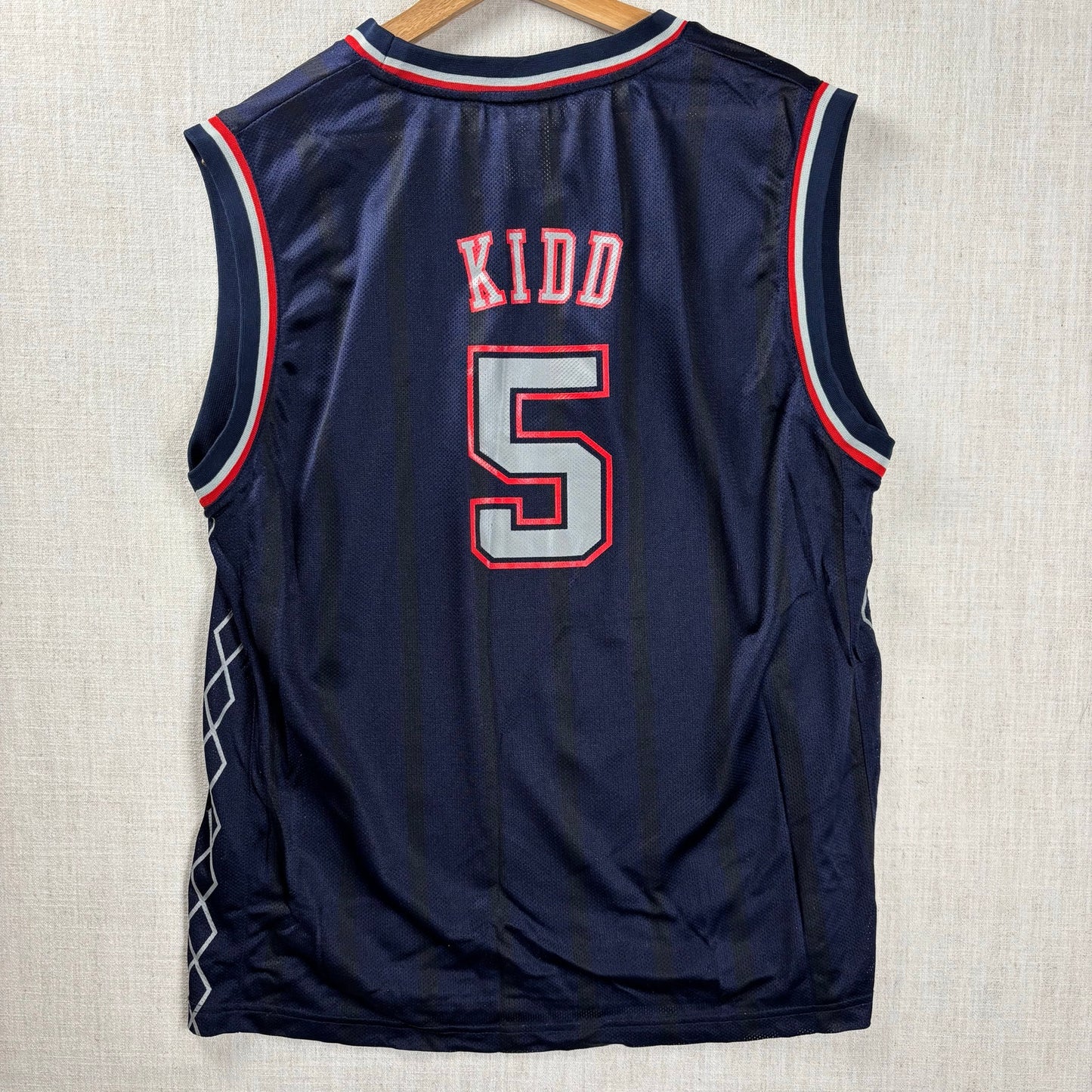 Jason Kidd Y2K New Jersey Nets Reebok Youth XL NBA Jersey