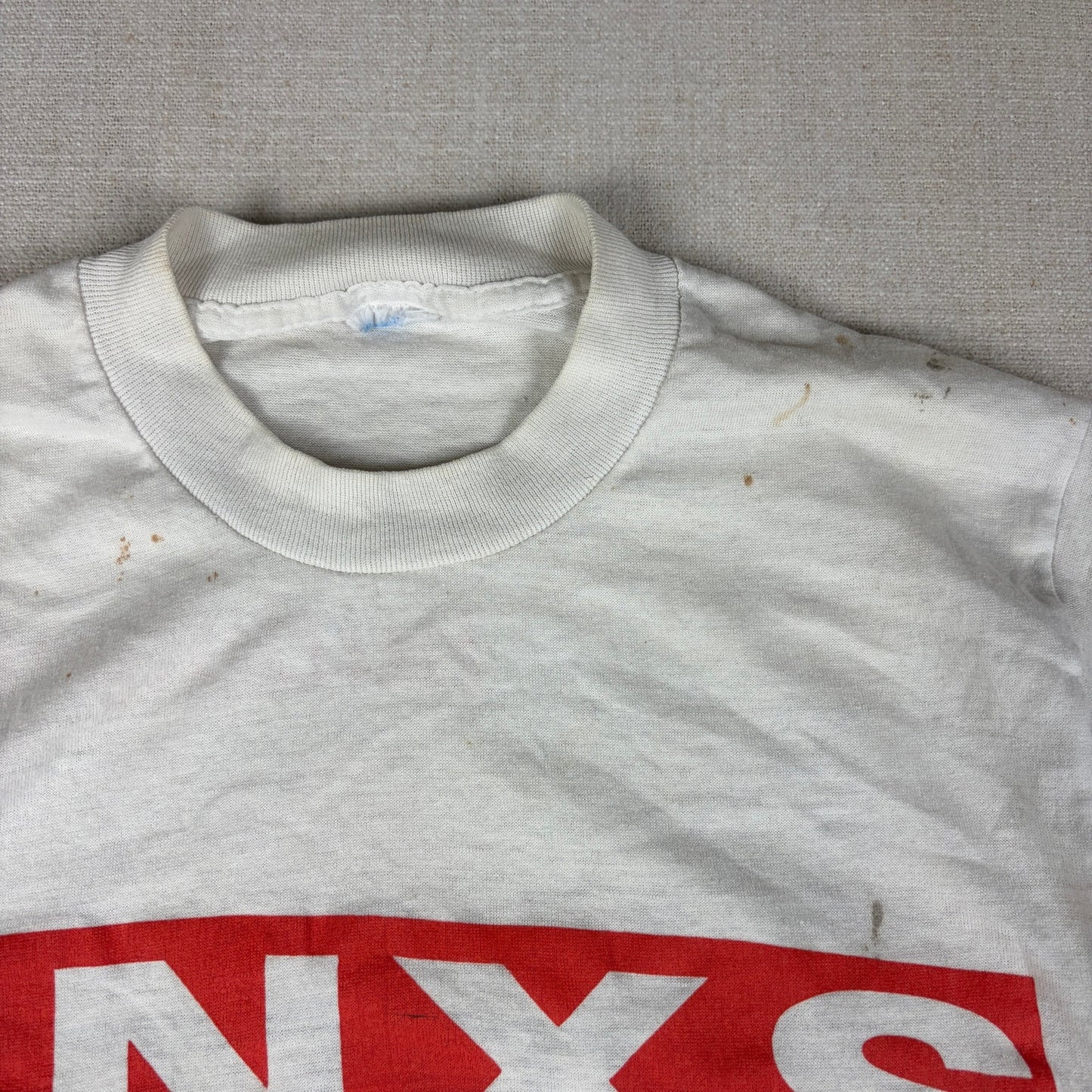 Vintage INXS 1988 Kick Tour Australian Rock Band Small Tee