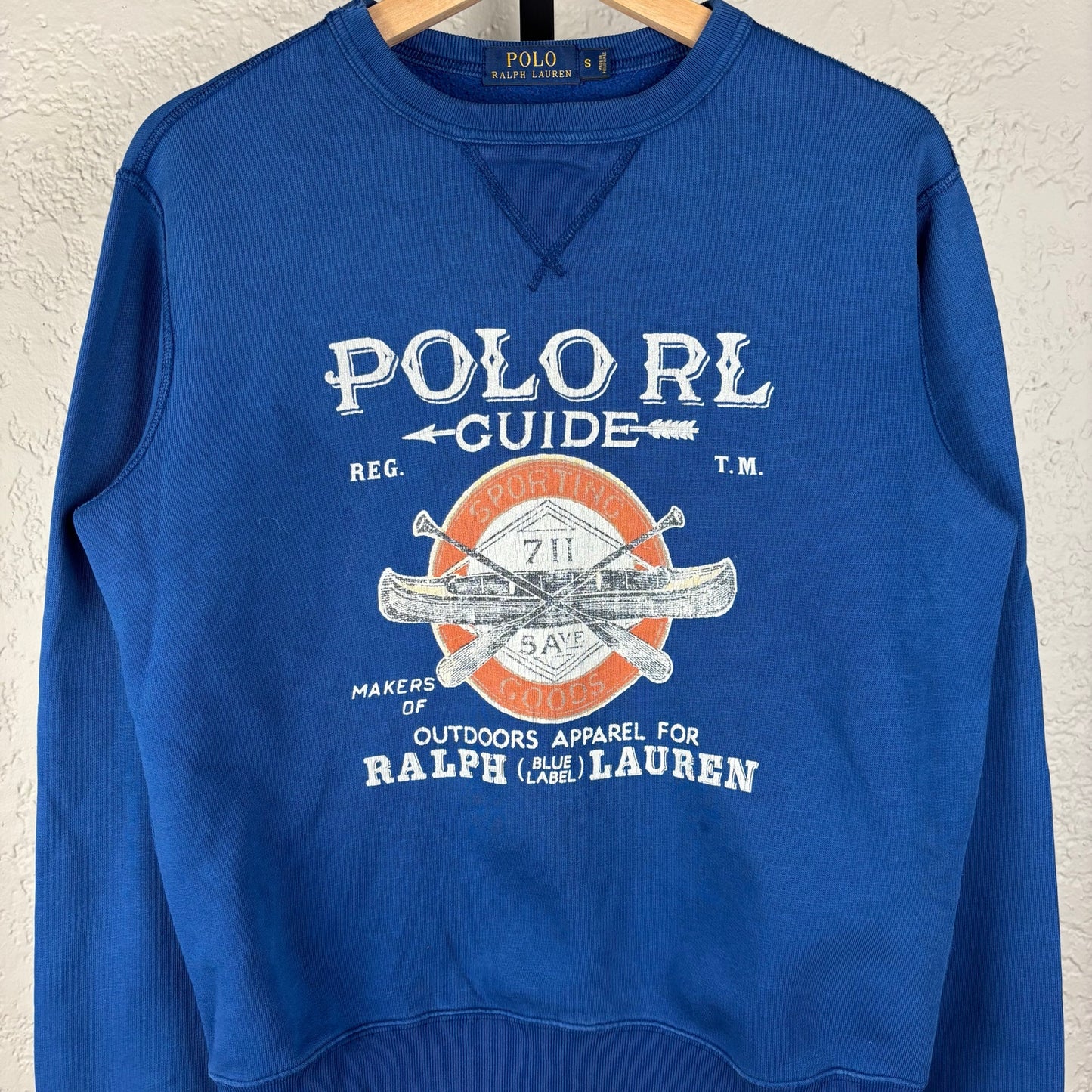 Polo Ralph Lauren Sportsman Guide Canoe Small Crewneck