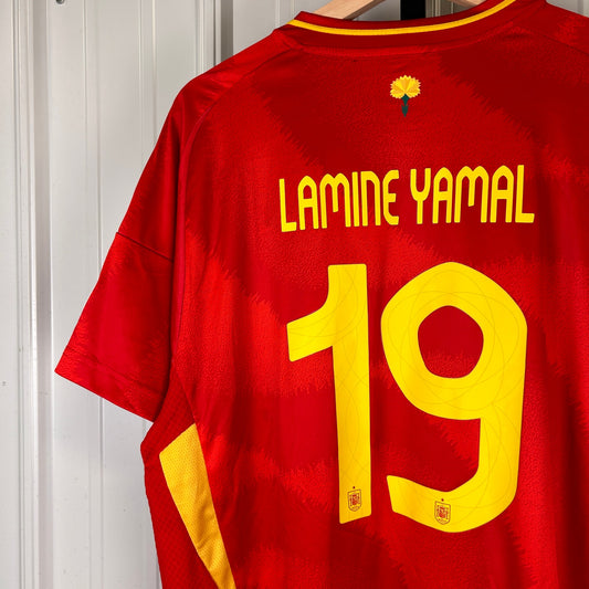 Lamine Yamal NWT 2023 UEFA Spain National Team Adidas XXL Jersey