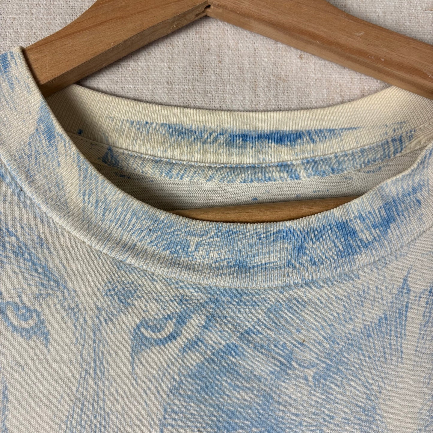 Vintage Native American AOP Fighting On Horseback XXL Shirt