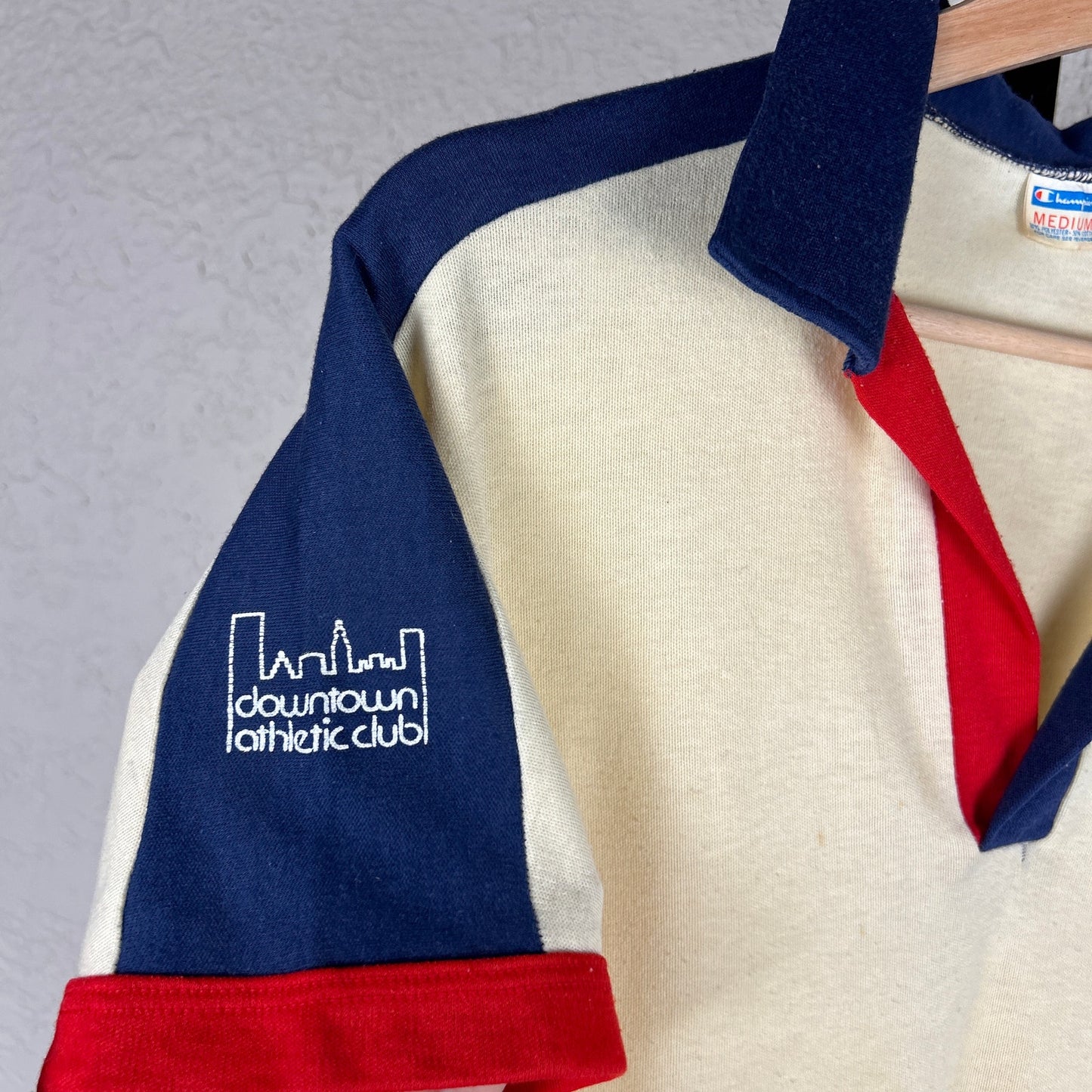 Champion Blue Bar 1980 First Annual Pabst Blue Ribbon Summer Open Medium Polo