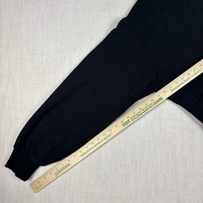 Essentials Fear of God NWT Mock Neck Jet Black Large Crewneck Sweater