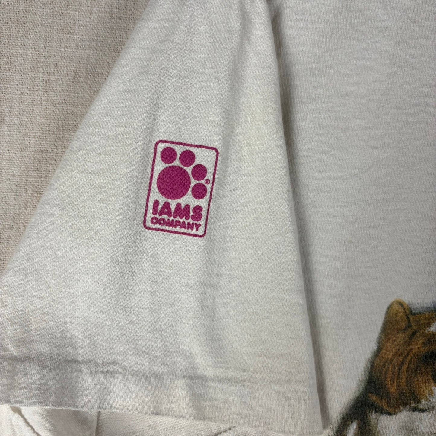 Vintage Iams Company Cats Shirt RARE 50th Anniversary 1996 XL
