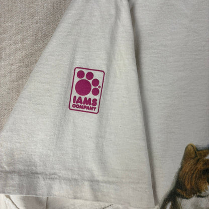 Vintage Iams Company Cats Shirt RARE 50th Anniversary 1996 XL