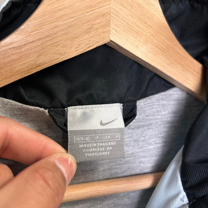 Nike Silver Tag Y2K 2000s Spell Out Small Windbreaker Zip Up