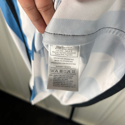 Lionel Messi Adidas 2022 World Cup Argentina XL Slim Fit Aero Ready Jersey