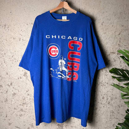 Chicago Cubs MLB Shirt 2XL Tall 1990