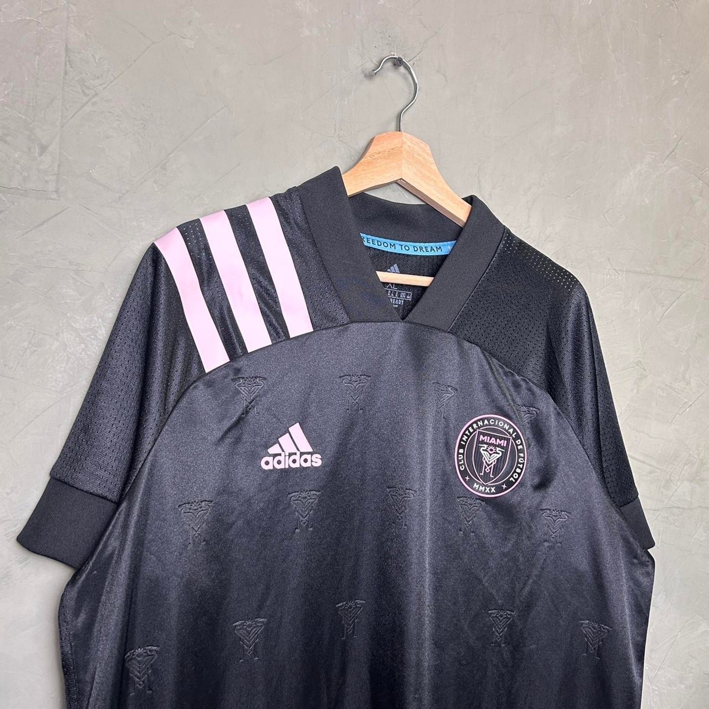 Messi Inter Miami Soccer Club 2021 Adidas Inaugural Season XL Jersey