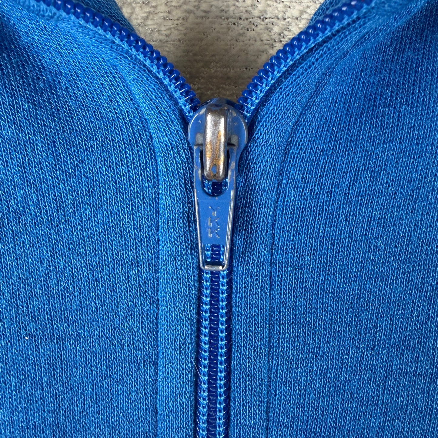 Vintage 1970s Nike Orange Swoosh Small Distressed Tracksuit Jacket