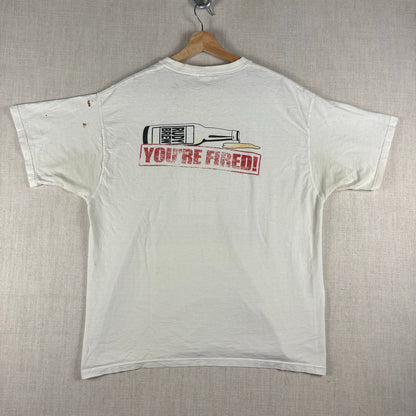 Vintage Donald Trump The Apprentice Obscure Kul Beer Wisconsin Parody XL Shirt