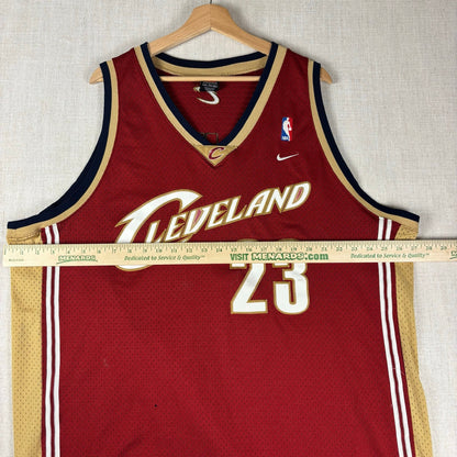 Vintage Lebron James Rookie Nike Cleveland Cavaliers Sewn Stitched XXL Jersey