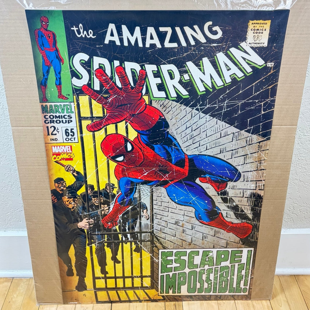 The Amazing Spiderman Escape Impossible Comic Poster 24" x 36"