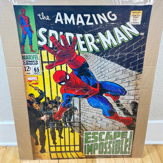 The Amazing Spiderman Escape Impossible Comic Poster 24" x 36"