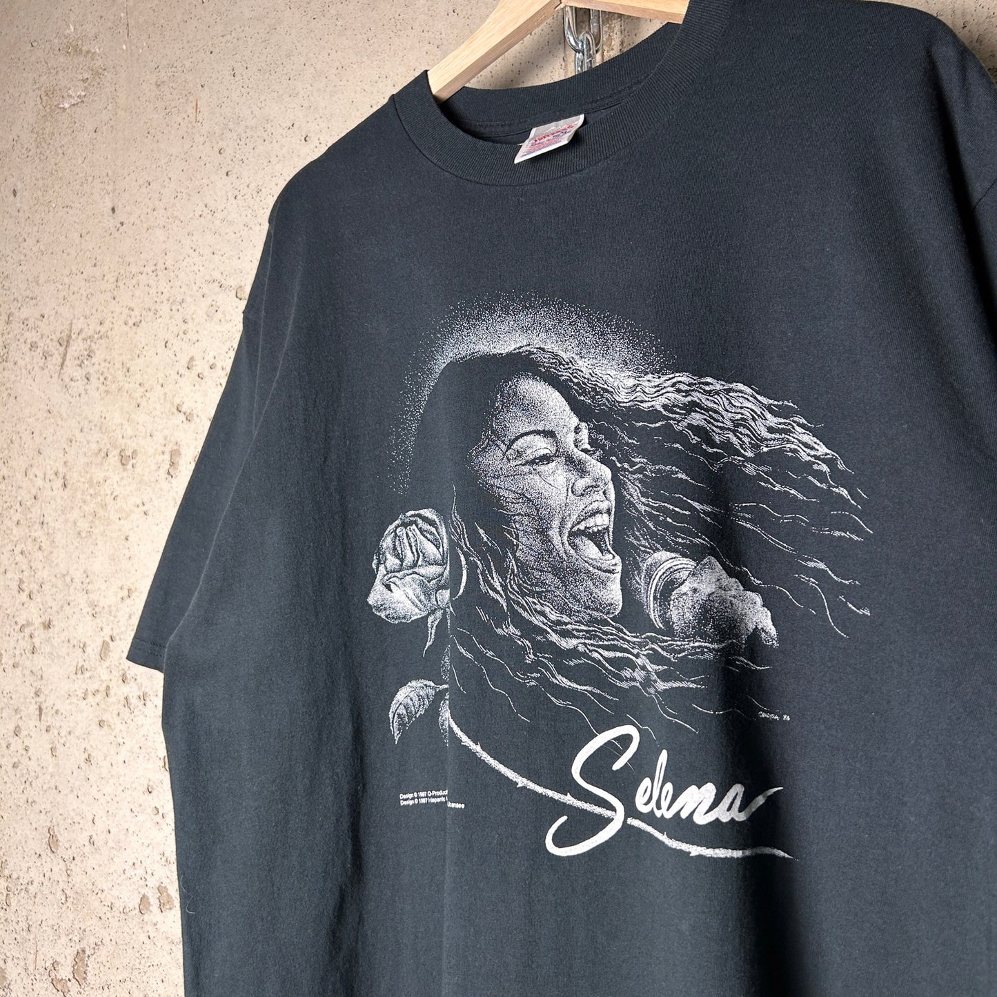 Selena Como La Flor Mural XL RARE 1997 Music Promo Shirt
