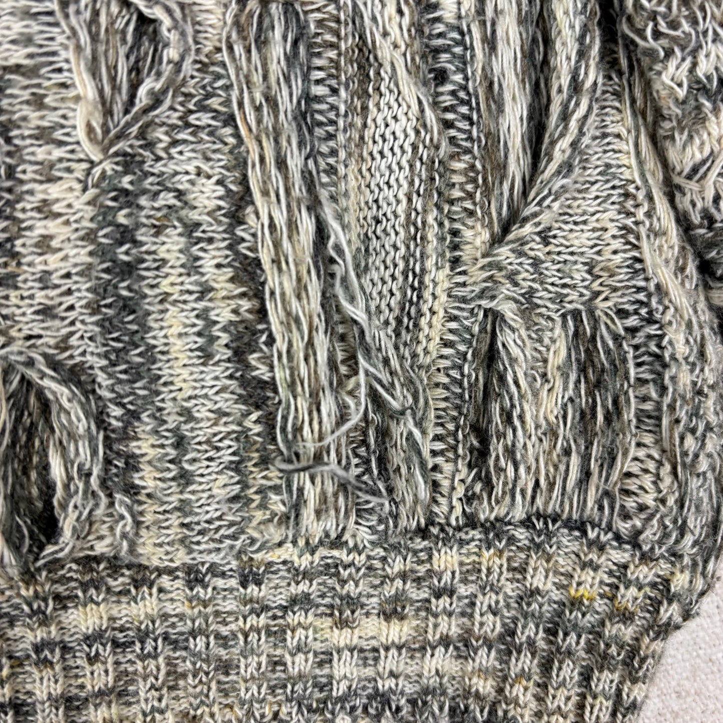 Vintage Coogi Style Croft And Barrow 3D Knit Large Sweater