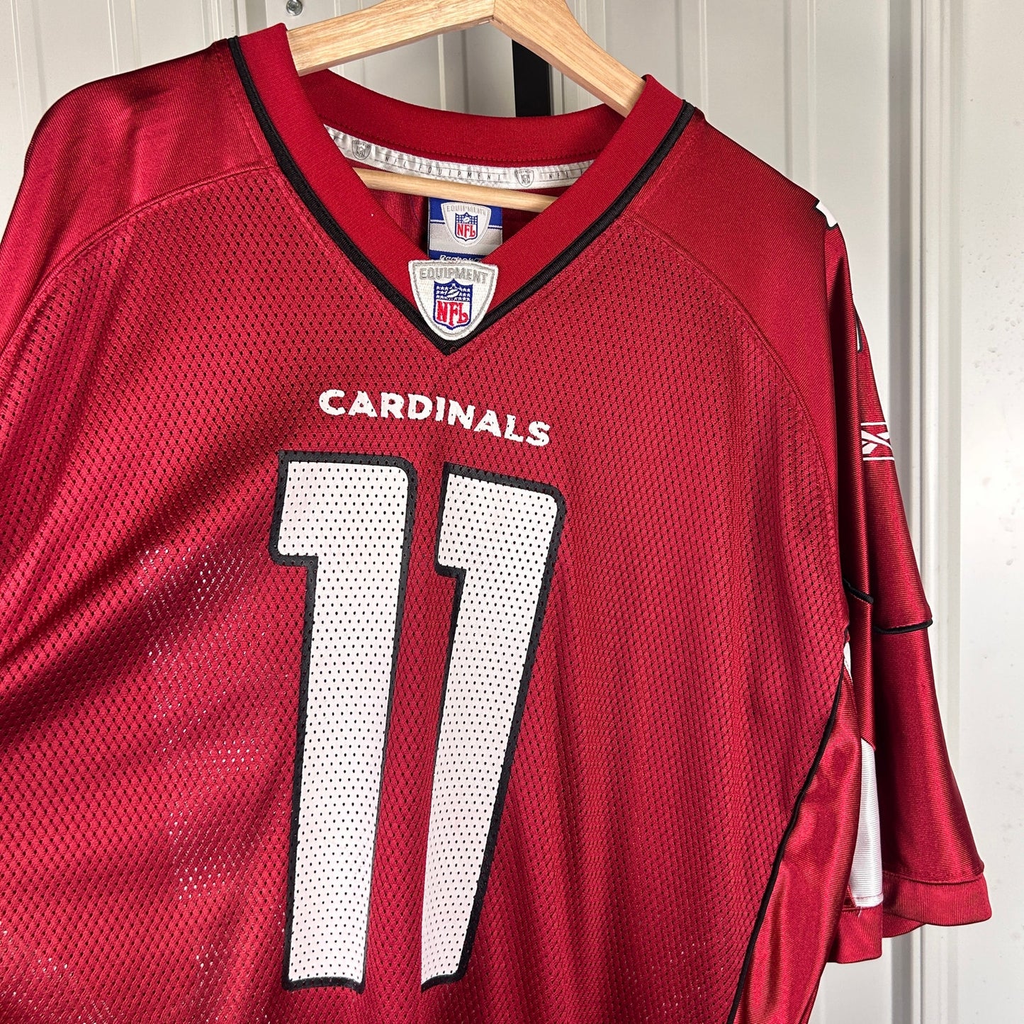 Larry Fitzgerald Y2K Arizona Cardinals NFL Reebok XL Jersey