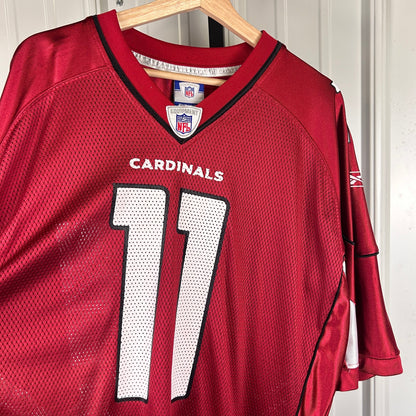 Larry Fitzgerald Y2K Arizona Cardinals NFL Reebok XL Jersey