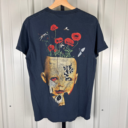 Travis Scott 2017 Birds in the Trap Album Tour Medium Faded Tee