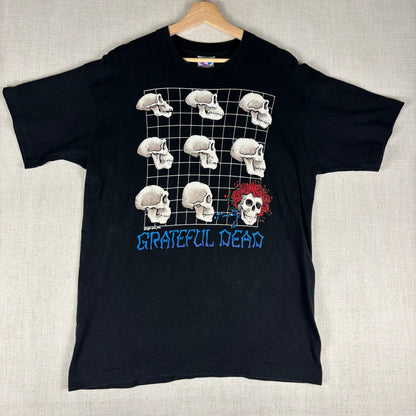 Vintage Grateful Dead Liquid Blue 1993 Evolution Long Strange Trip Shirt Large