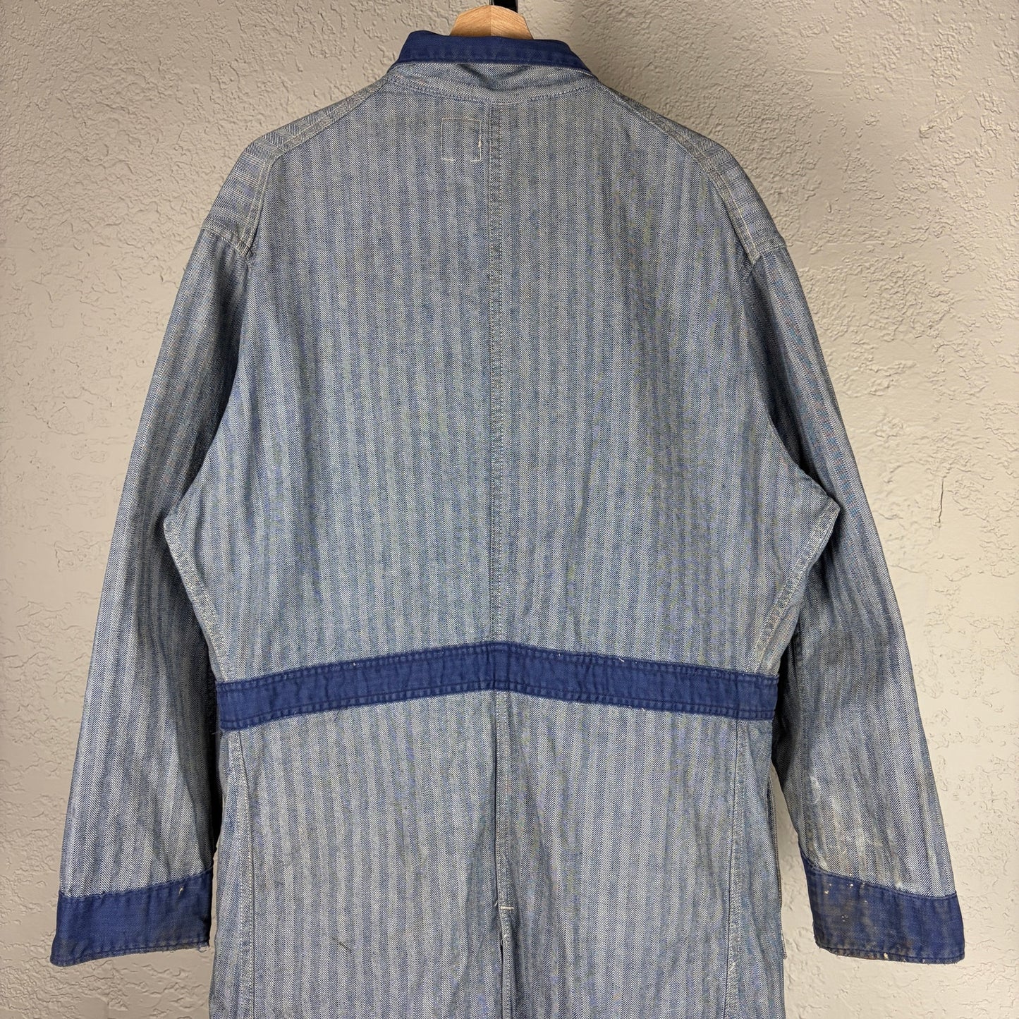 True Vintage 1950s Cowden Sanforized Sz44 Union Made Chainstitch Mechanic Jacket