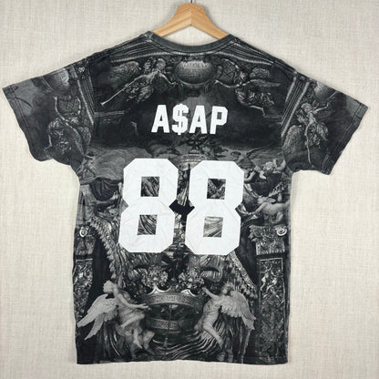 ASAP Rocky x Eleven Paris Collection AOP Angels Sz 4 Fits Medium Shirt