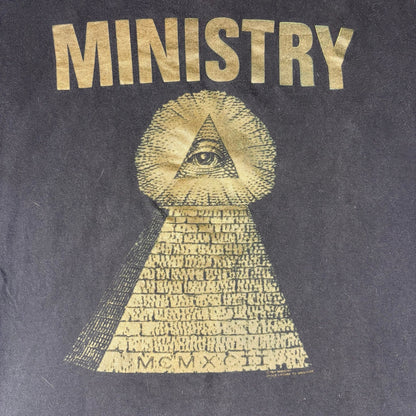 Vintage Ministry Psalm 69 1991 Brockum Band Tee XL