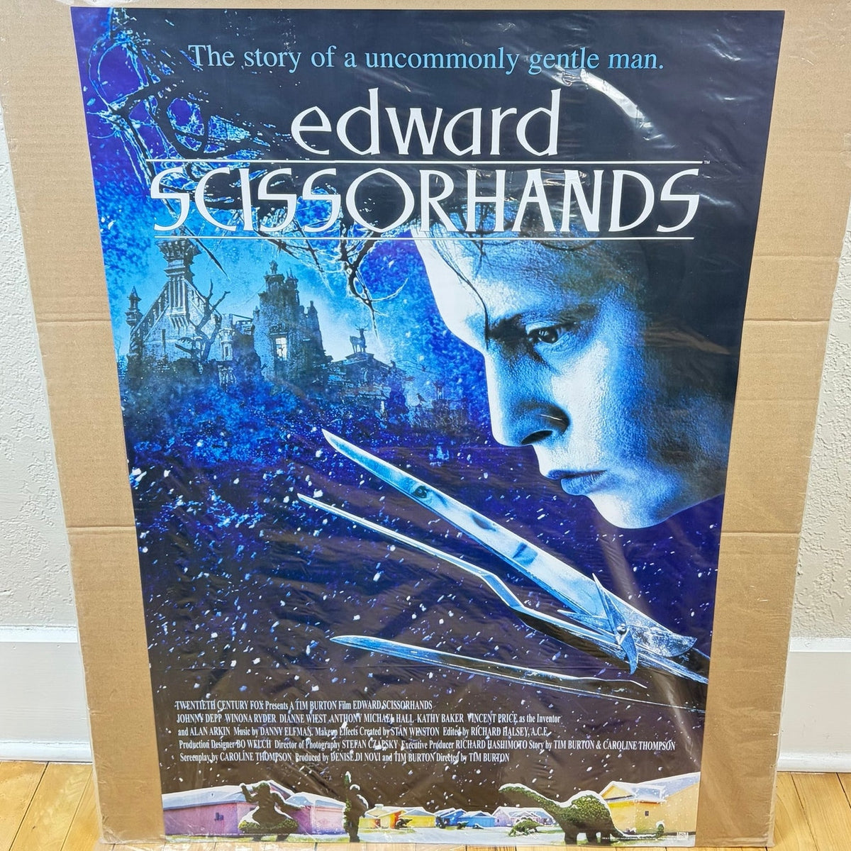 Edward Scissorhands Movie Poster 24" x 36"