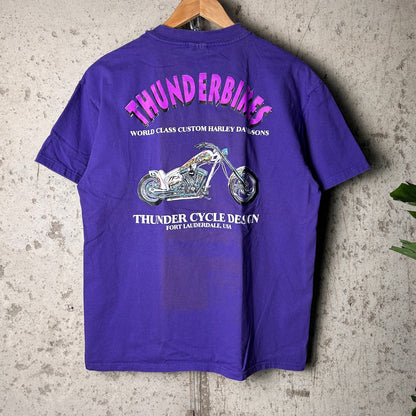 Thunderbikes Harley Davidson Biker Large Vintage 90s Shirt