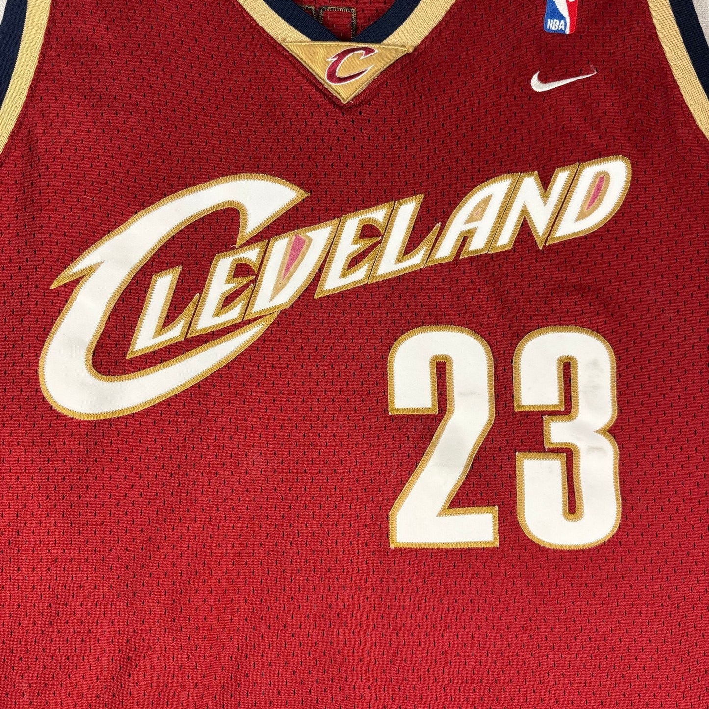 Vintage Lebron James Rookie Nike Cleveland Cavaliers Sewn Stitched XXL Jersey