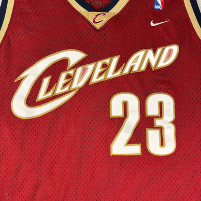 Vintage Lebron James Rookie Nike Cleveland Cavaliers Sewn Stitched XXL Jersey