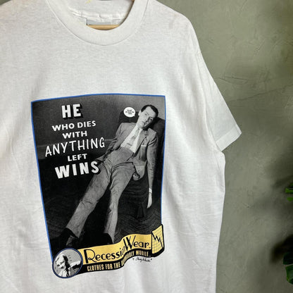 Stanley Desantis Recession Wear 90s XL Single Stitch "He Who Dies" Tee