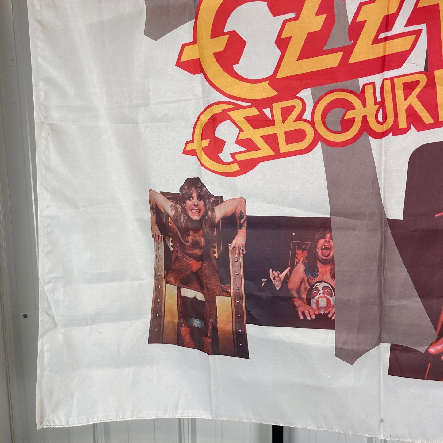 Ozzy Osbourne 1983 Bark at the Moon Wall Tapestry 45" x 45"
