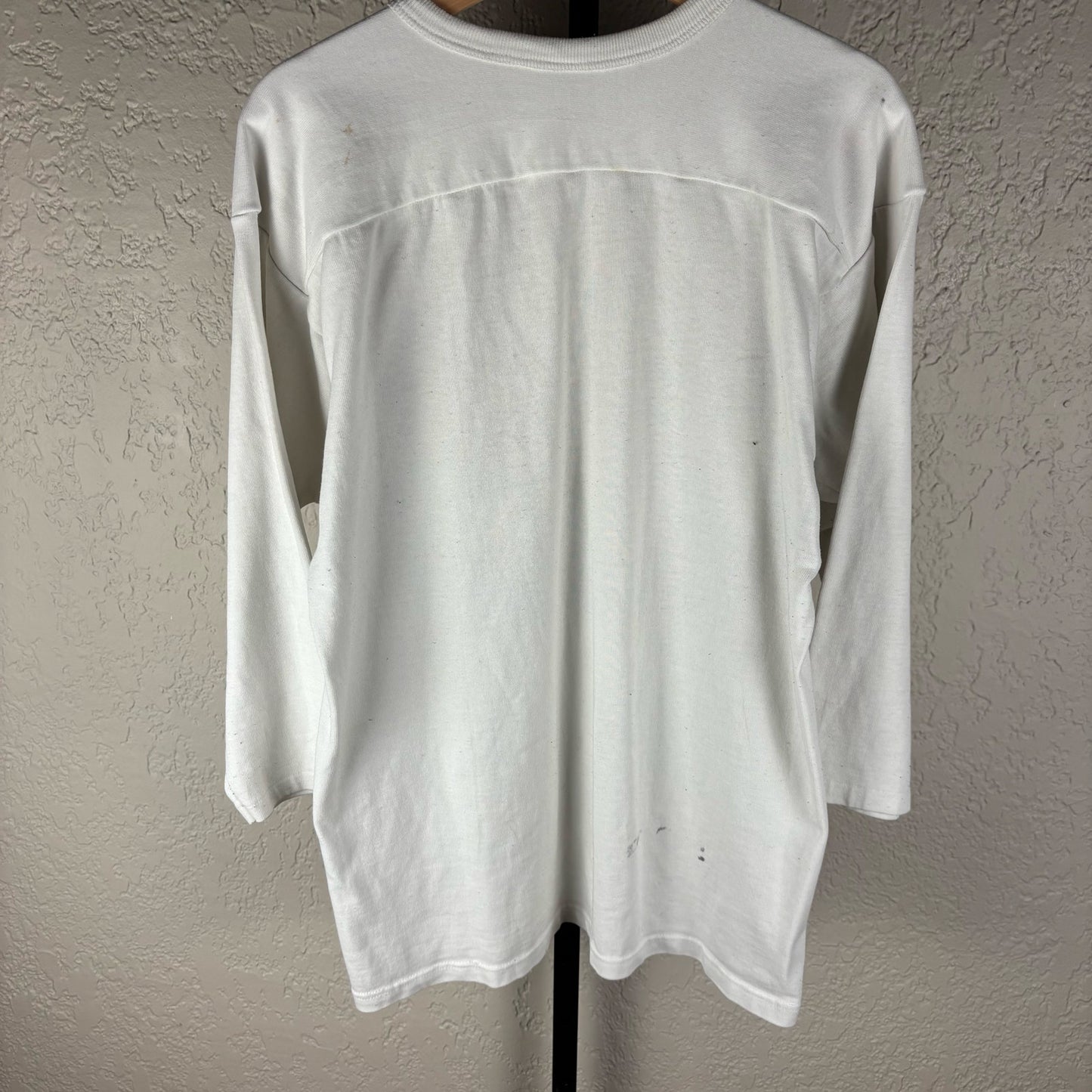 Oklahoma Sooners Vintage 80s Russell Athletic Large Football Raglan Jersey