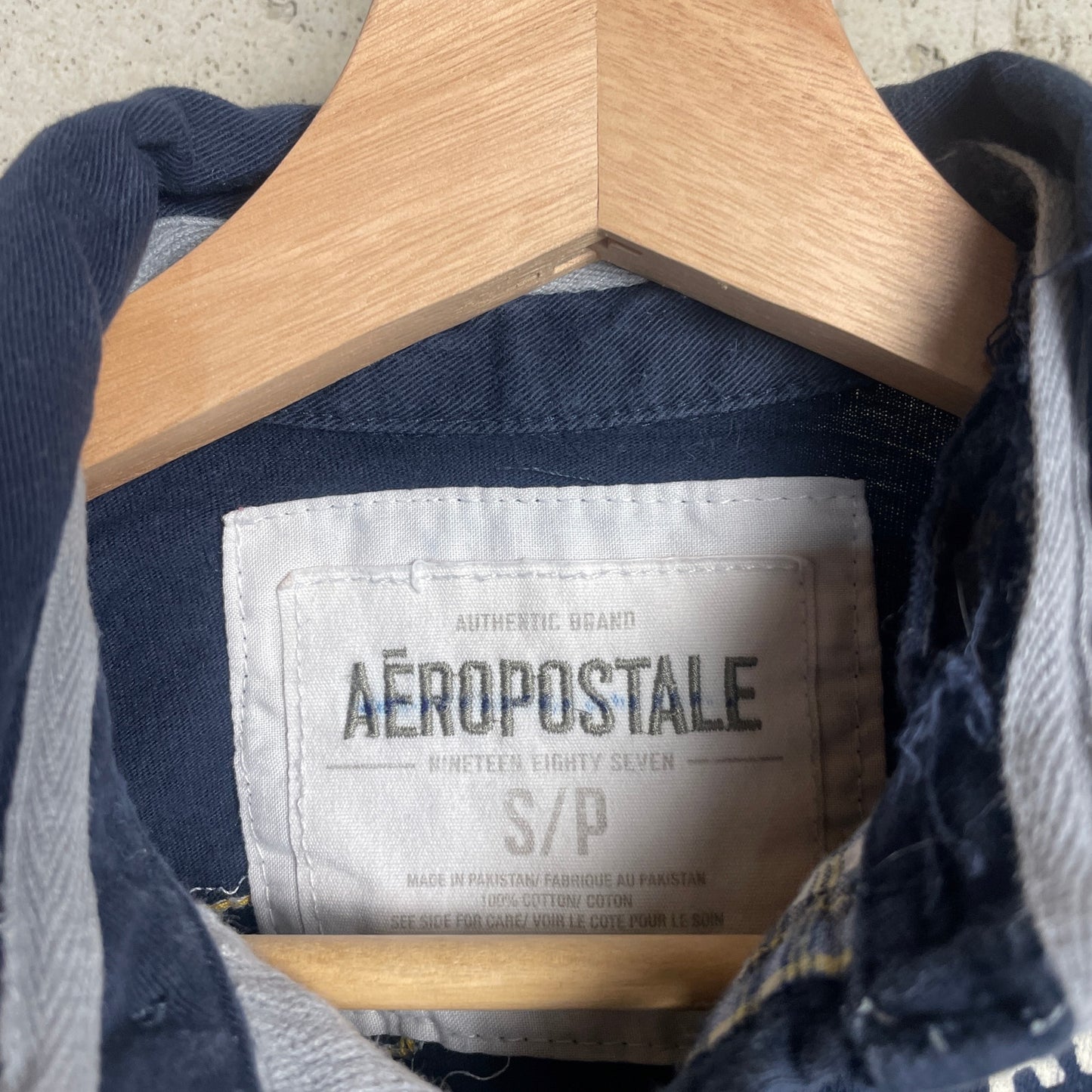 Aeropostale Vintage Rugby Polo #9 Small Y2K Button Shirt