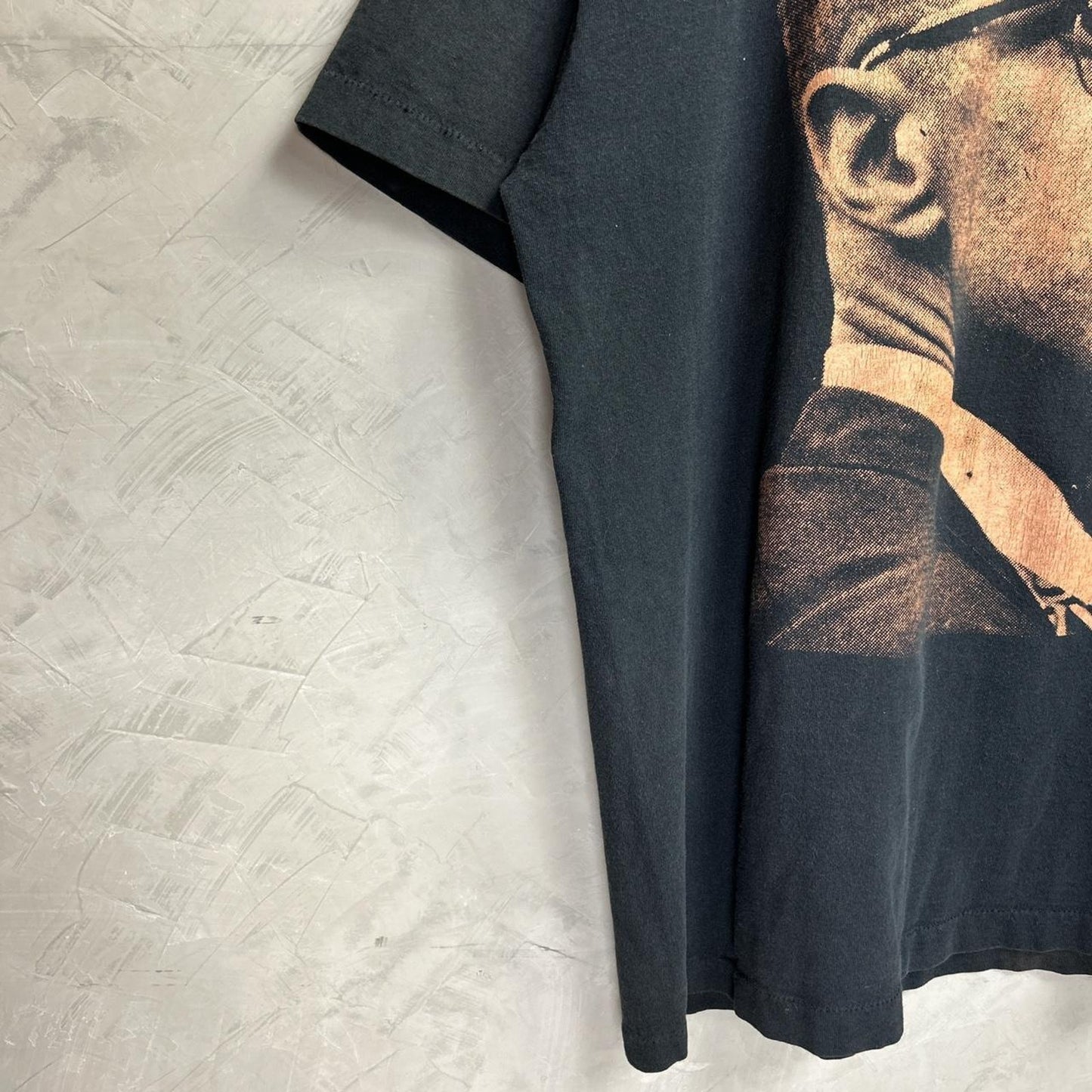 Malcom X Big Face Education Quote African American Civil Rights XL 90s Tee