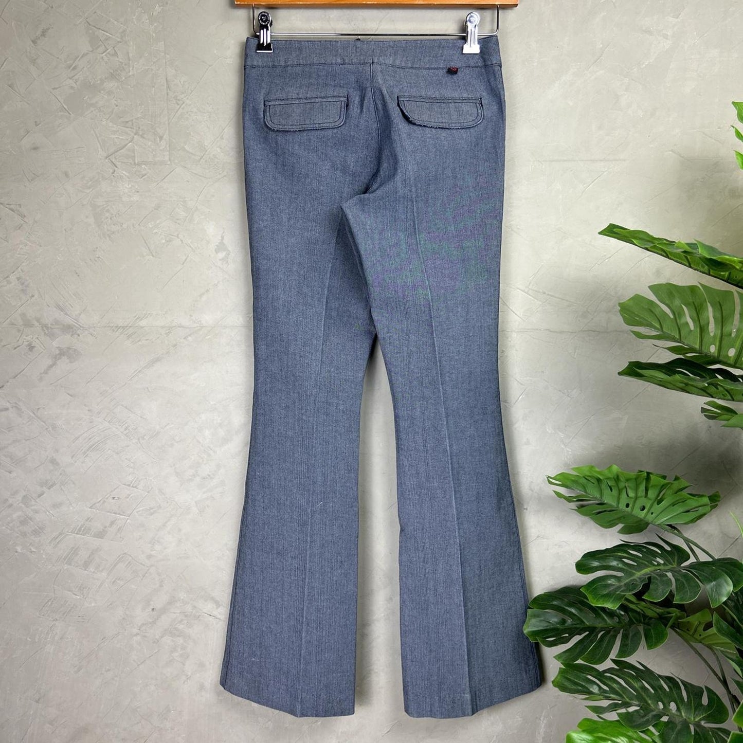 World X Y2K Business Cyber Womens Sz 6 Flared Pants