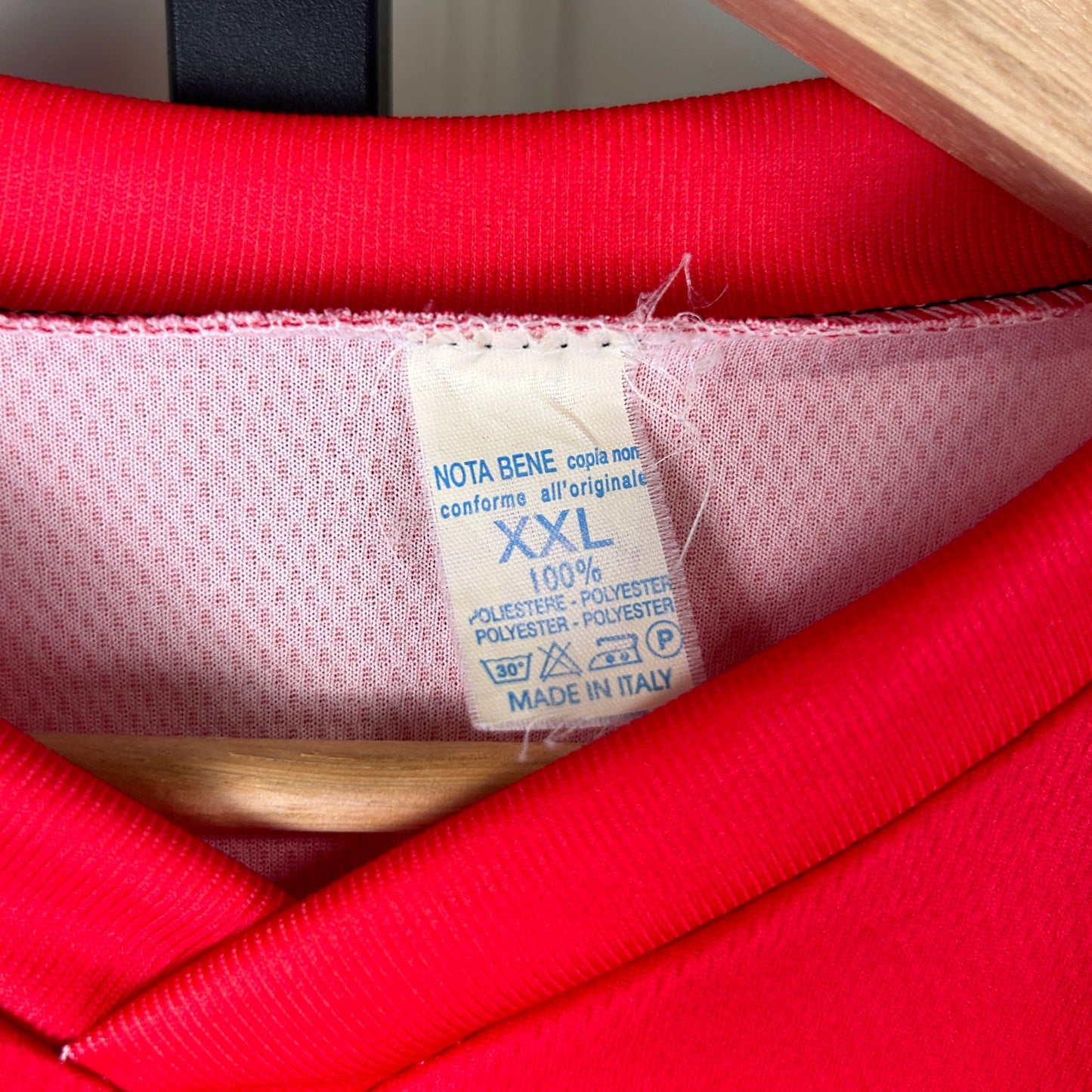 Portugal Nota Bene Spell Out Local Soccer XL Jersey