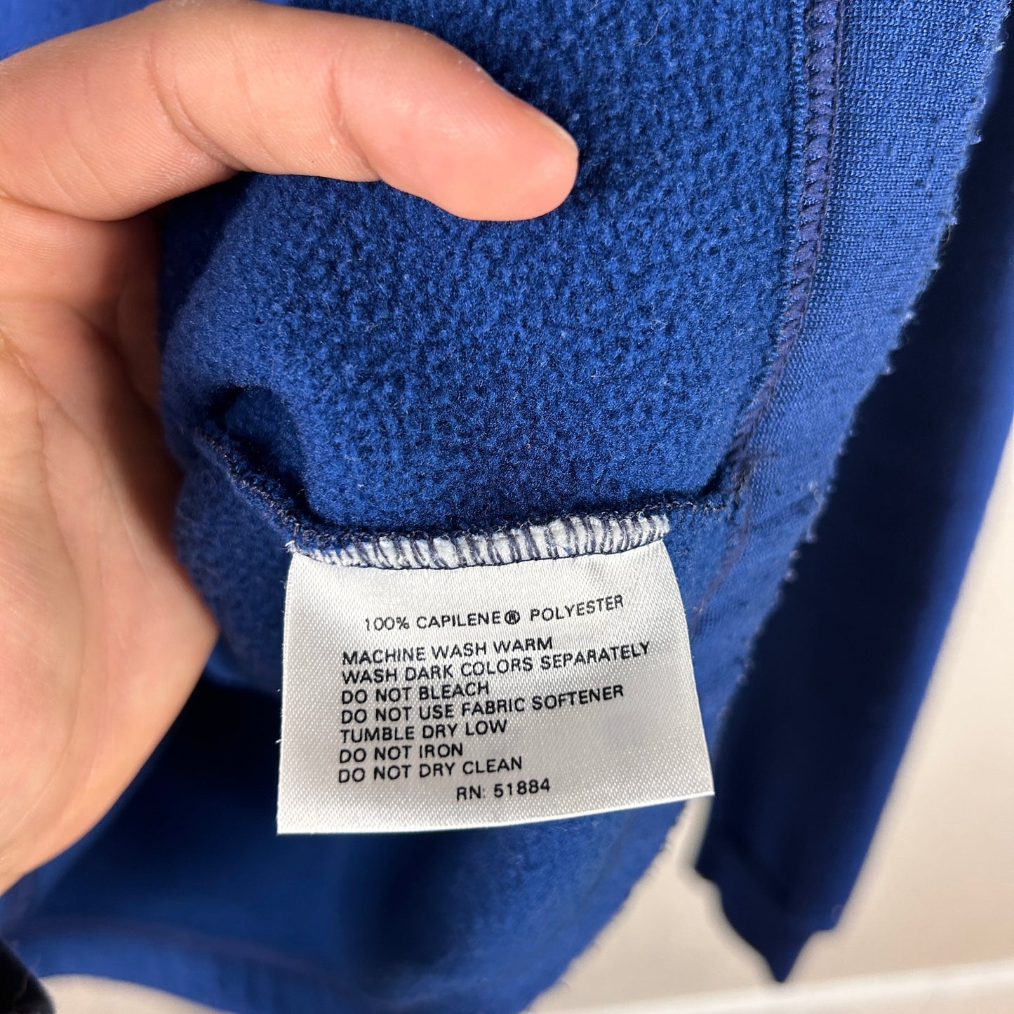 Patagonia Capilene Fall 1989 Large Quarter Zip Sweater