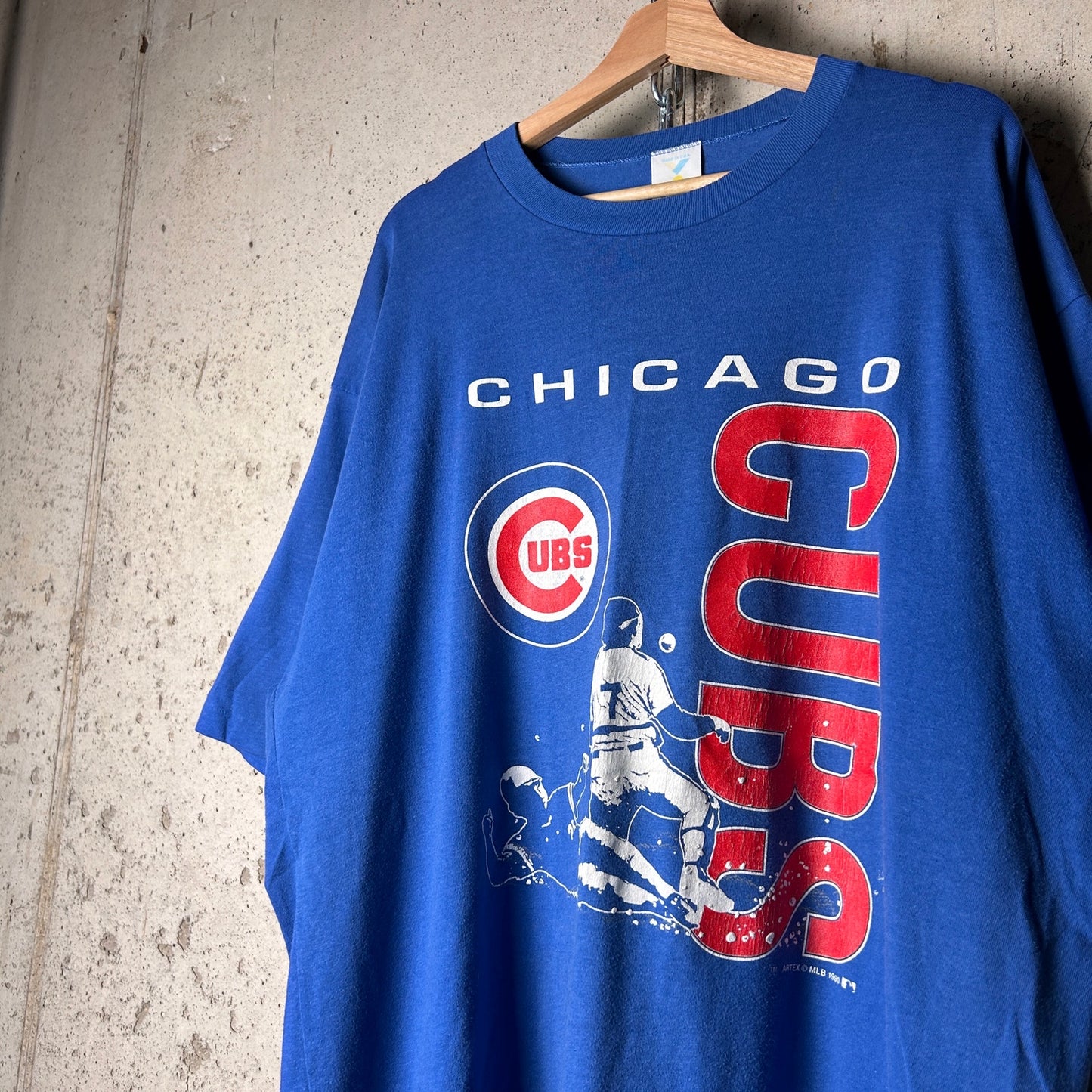 Chicago Cubs MLB Shirt 2XL Tall 1990