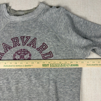 Vintage Champion Harvard University Distressed Thin XL 80s Sweatshirt