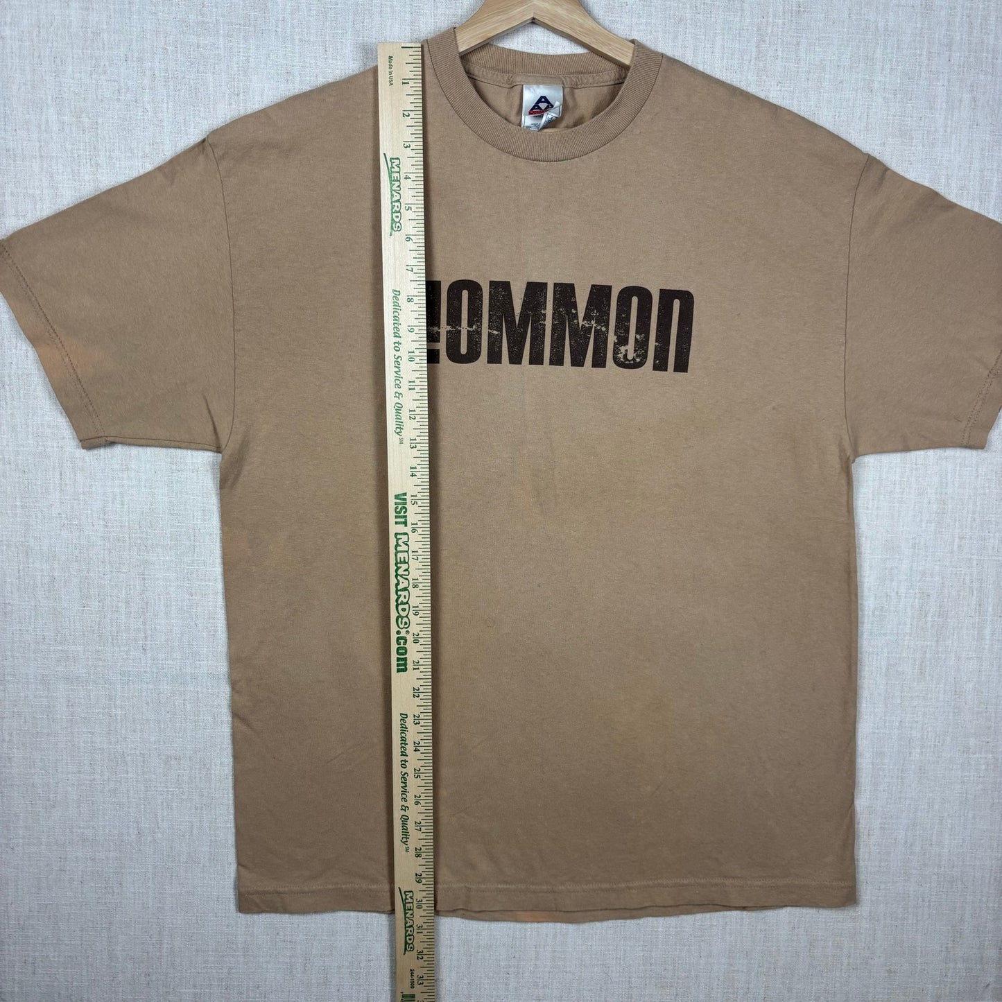 Common Rap Tee Official "Be" Album Good Music Kanye West 2005 XL Shirt