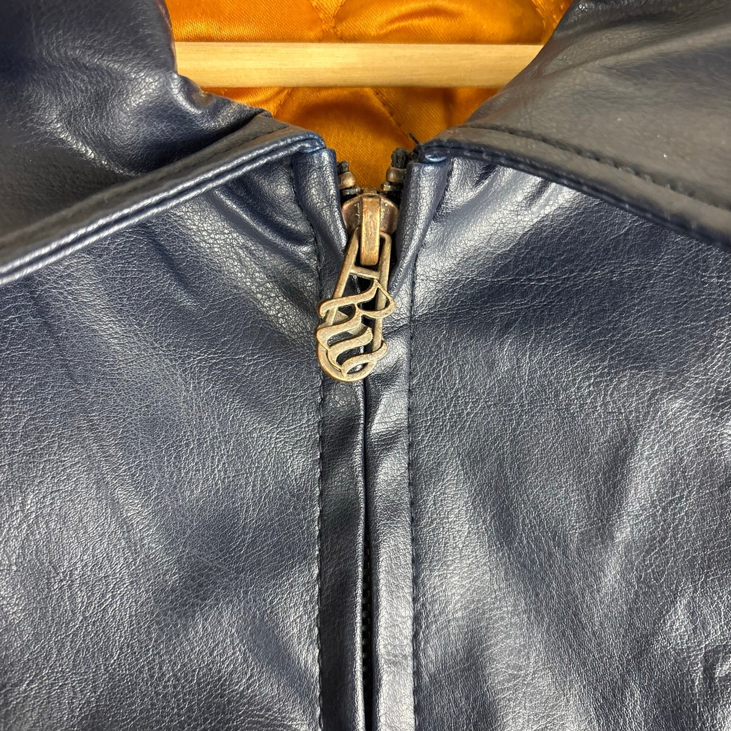 Y2K RocaWear Faux Leather Wave Style Hip Hop XL Jacket