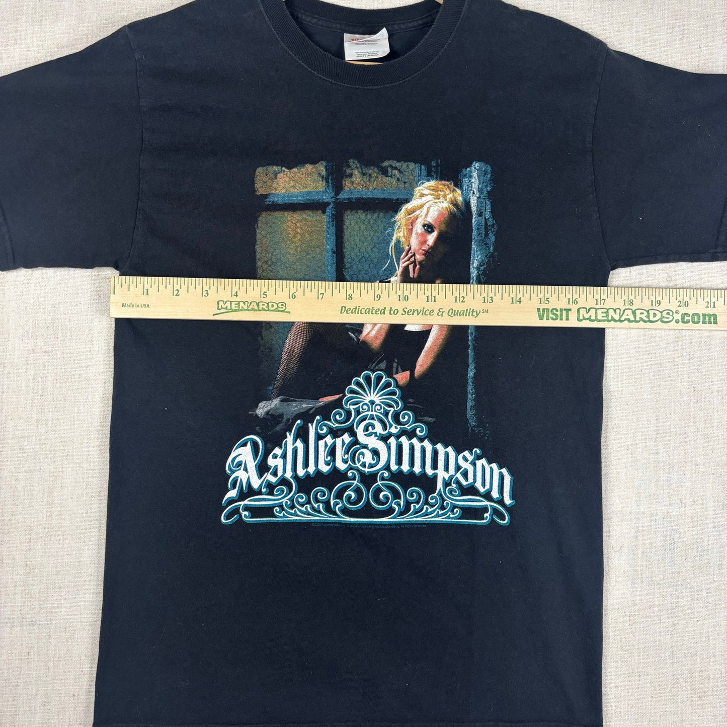 Y2K Ashlee Simpson Didnt Steal Your Boyfriend Tour 2005 Small Tee