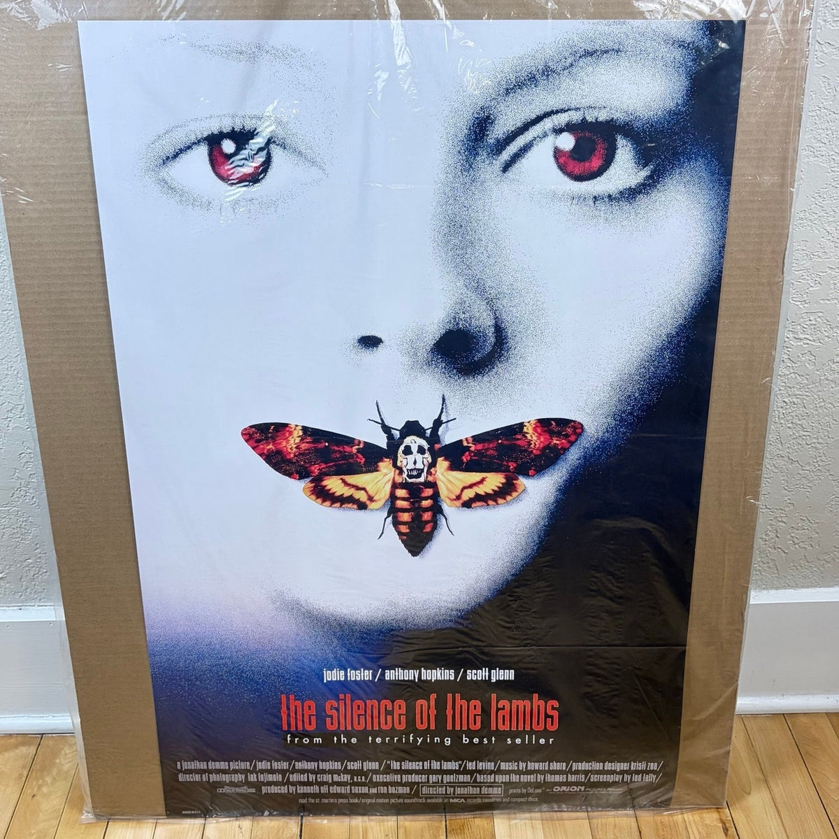 The Silence Of The Lambs Horror Movie Halloween Poster 24" x 36"