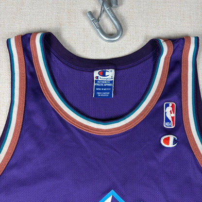 John Stockton Vintage Utah Jazz Champion 90s Size 40 Jersey