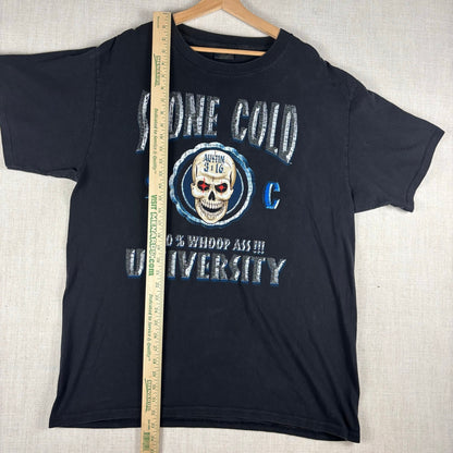 Vintage Stone Cold University Steve Austin Class of 3:16 WWF XL Shirt