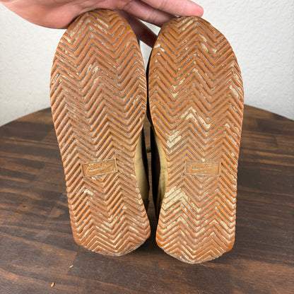 1980s Nike Oceania Trainers Made in Korea Dark Brown Mens 8.5