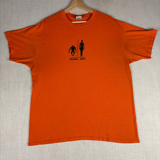 Vintage Pearl Jam Binaural Tour Ape Man DNA 2000 Shirt XL