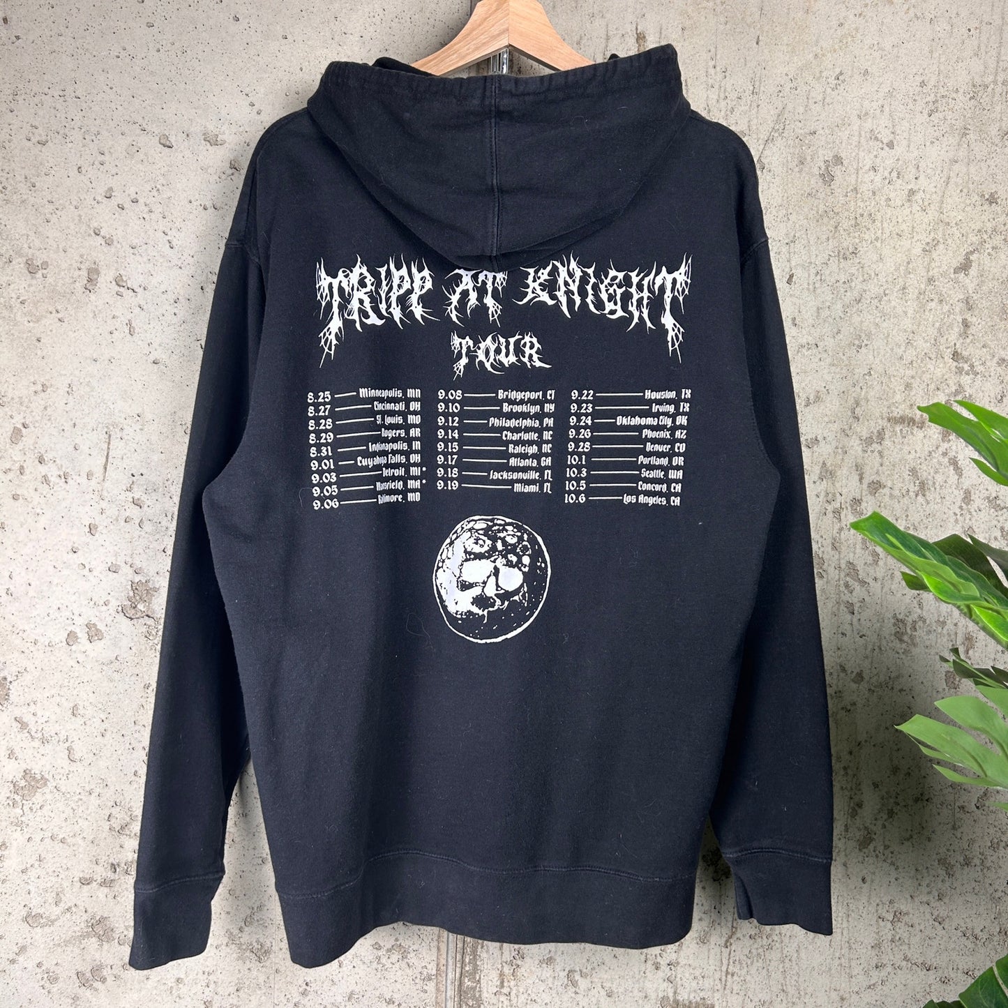 Trippie Redd Tripp At Knight Album Tour Large 2021 Merch Hoodie